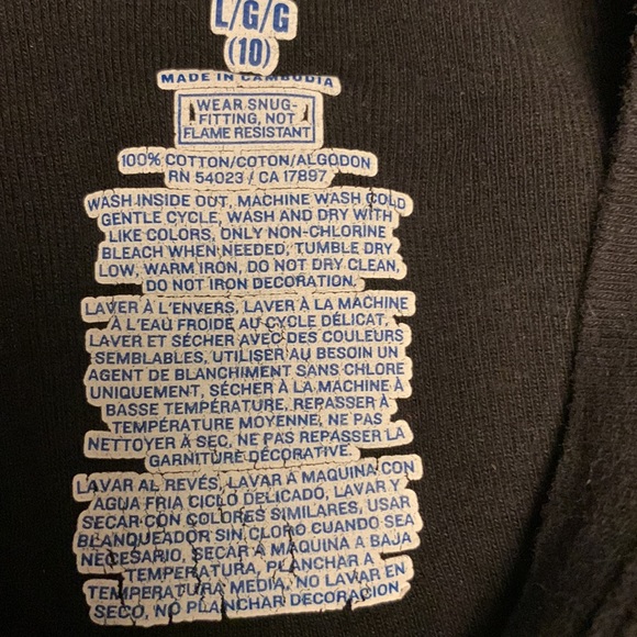 Skeleton pajamas (glow in the dark), 100% cotton. Size YL (10). Unisex. - Picture 4 of 5